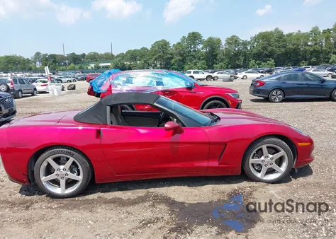 2005 Chevrolet Corvette из США, поврежденный, VIN 1G1YY34U155119740